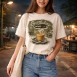 overthinking mode: on – late night chai graphic t shirt